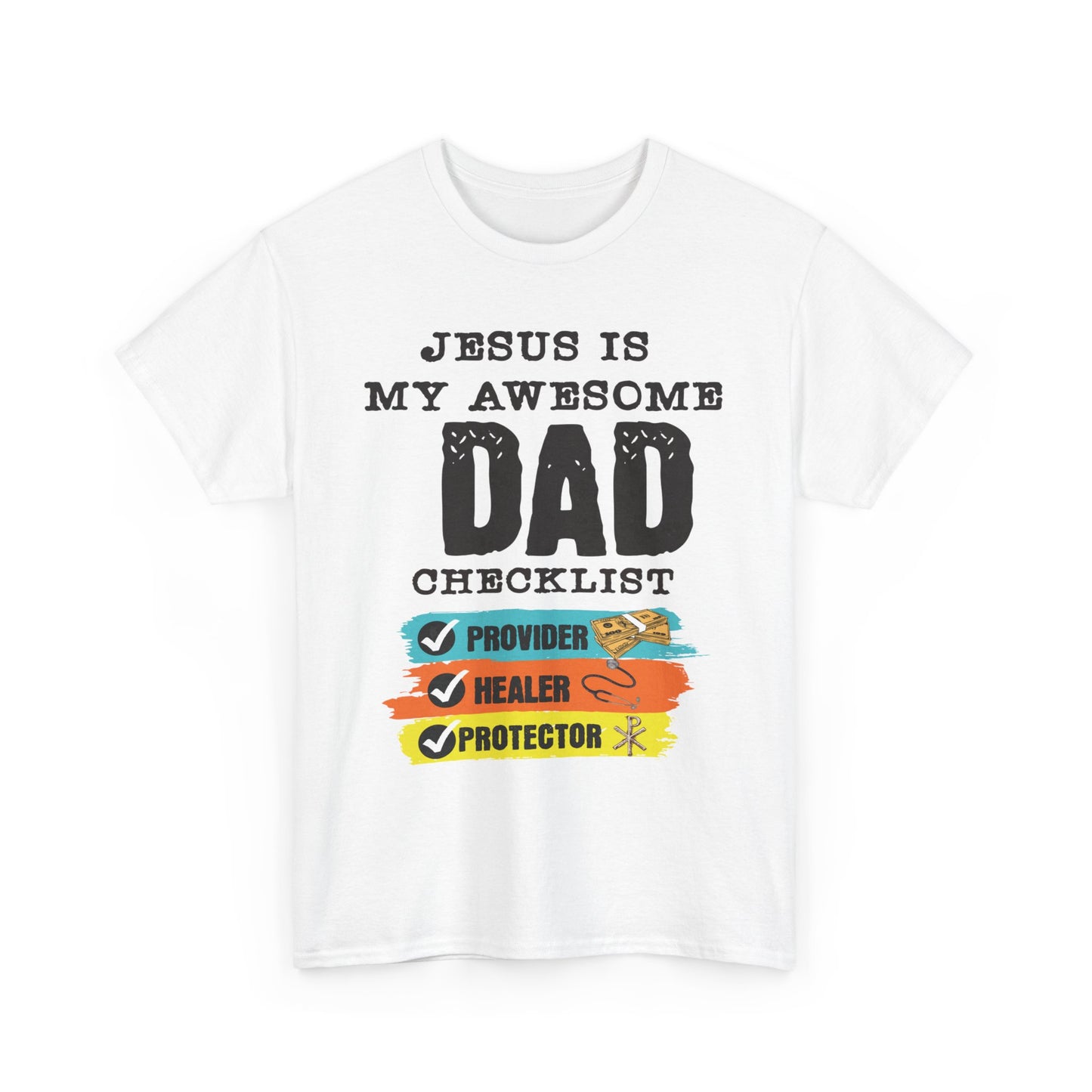 Jesus shirt, my awesome Dad shirt, christianity  unisex tee, God believer shirt, gospel shirt, believer shirt, faith shirt