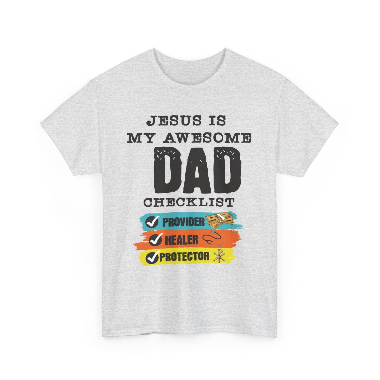 Jesus shirt, my awesome Dad shirt, christianity  unisex tee, God believer shirt, gospel shirt, believer shirt, faith shirt