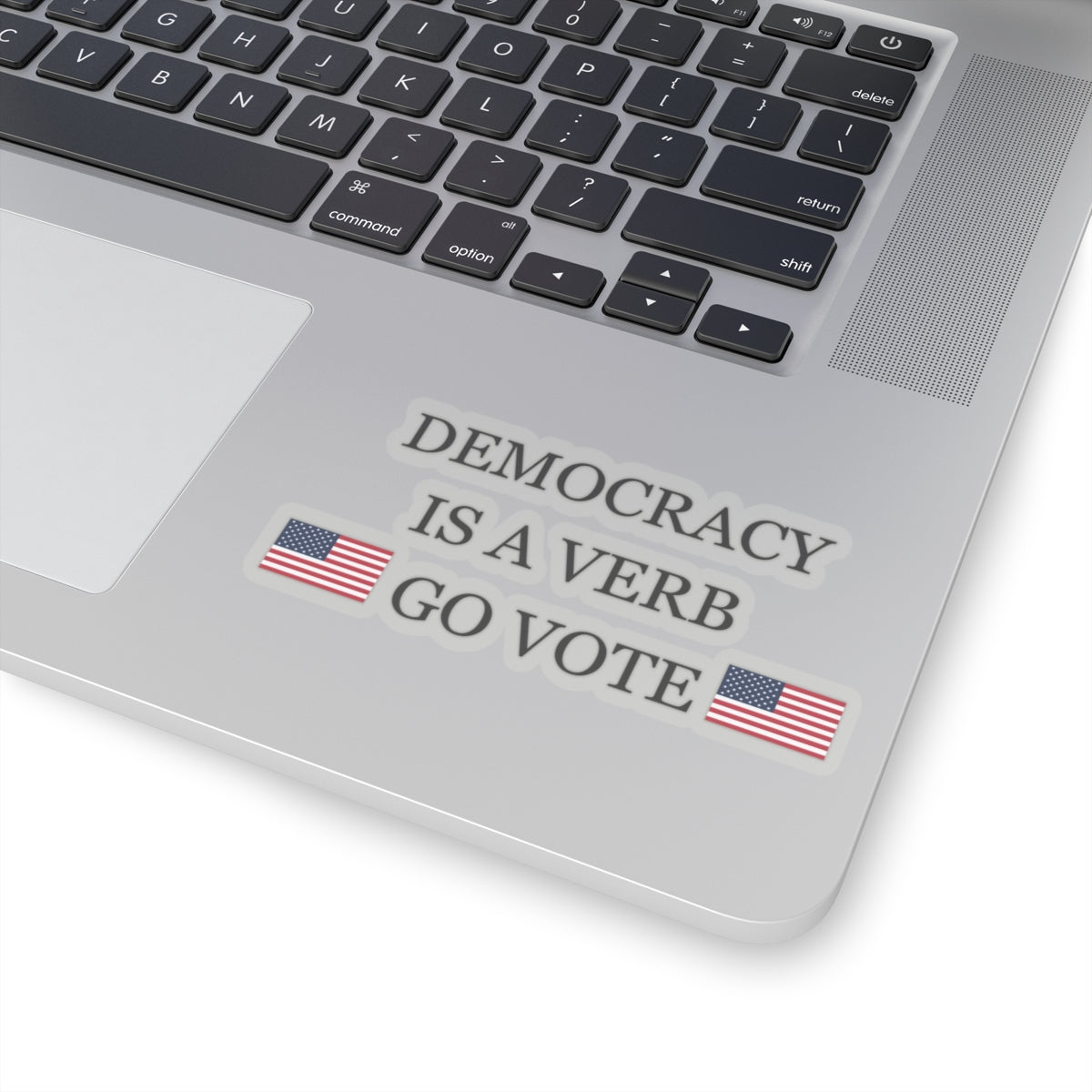 democracy Kiss-Cut Stickers, voting sticker, freedom sticker, go vote sticker, political sticker