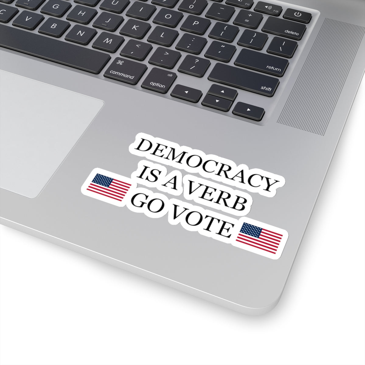 democracy Kiss-Cut Stickers, voting sticker, freedom sticker, go vote sticker, political sticker