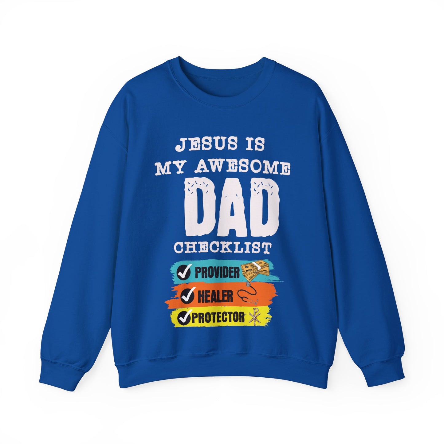 Jesus sweater,  my awesome Dad shirt, Believer shirt, christian believer sweatshirt, christianity shirt,  keep warm shirt, holy shirt