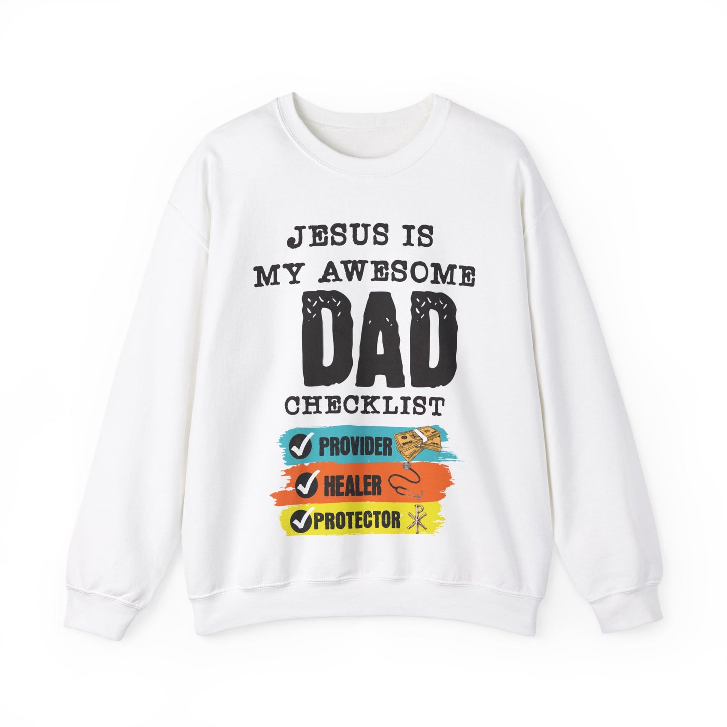 Jesus sweater,  my awesome Dad shirt, Believer shirt, christian believer sweatshirt, christianity shirt,  keep warm shirt, holy shirt