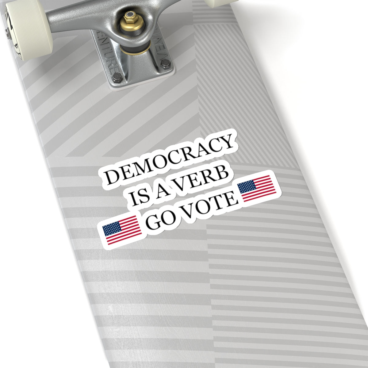 democracy Kiss-Cut Stickers, voting sticker, freedom sticker, go vote sticker, political sticker